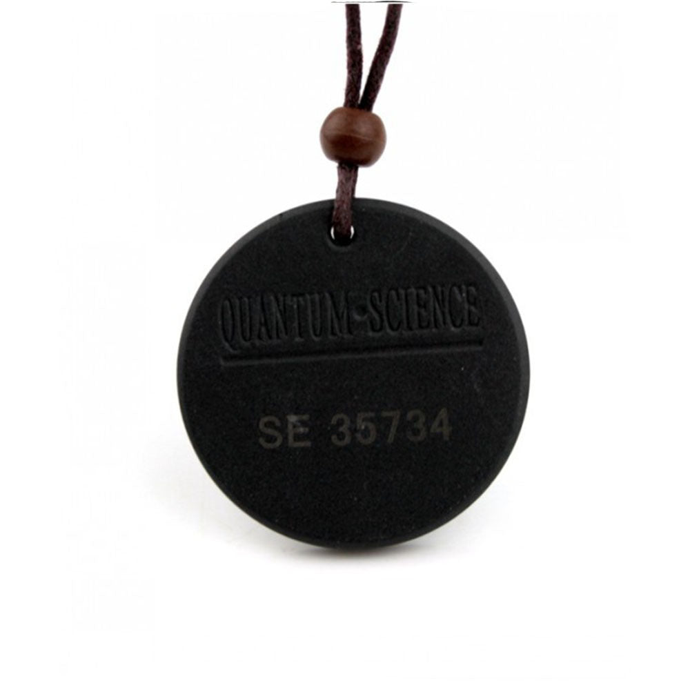 Black Necklace Pendant – Emblem of Enigma