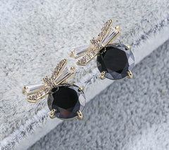 Brincos Midnight Elegance