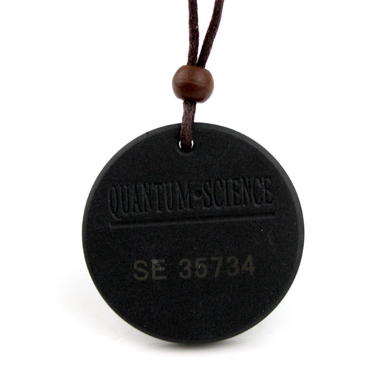 Black Necklace Pendant – Emblem of Enigma