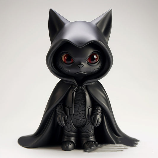 Black Cat Resin Craft Ornament – Guardian of Shadows